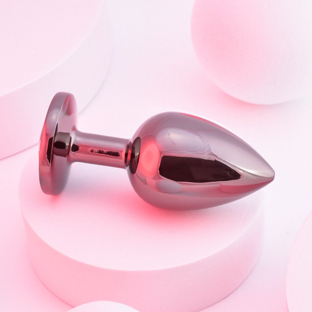 Playboy pleasure - tux - large butt plug - Product second side view  | Flirtybay